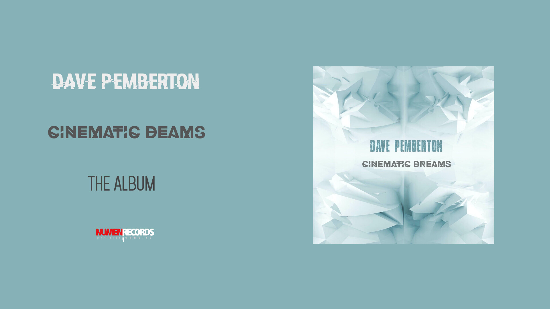 DAVE PEMBERTON - CINEMATIC DREAMS ( The Album )