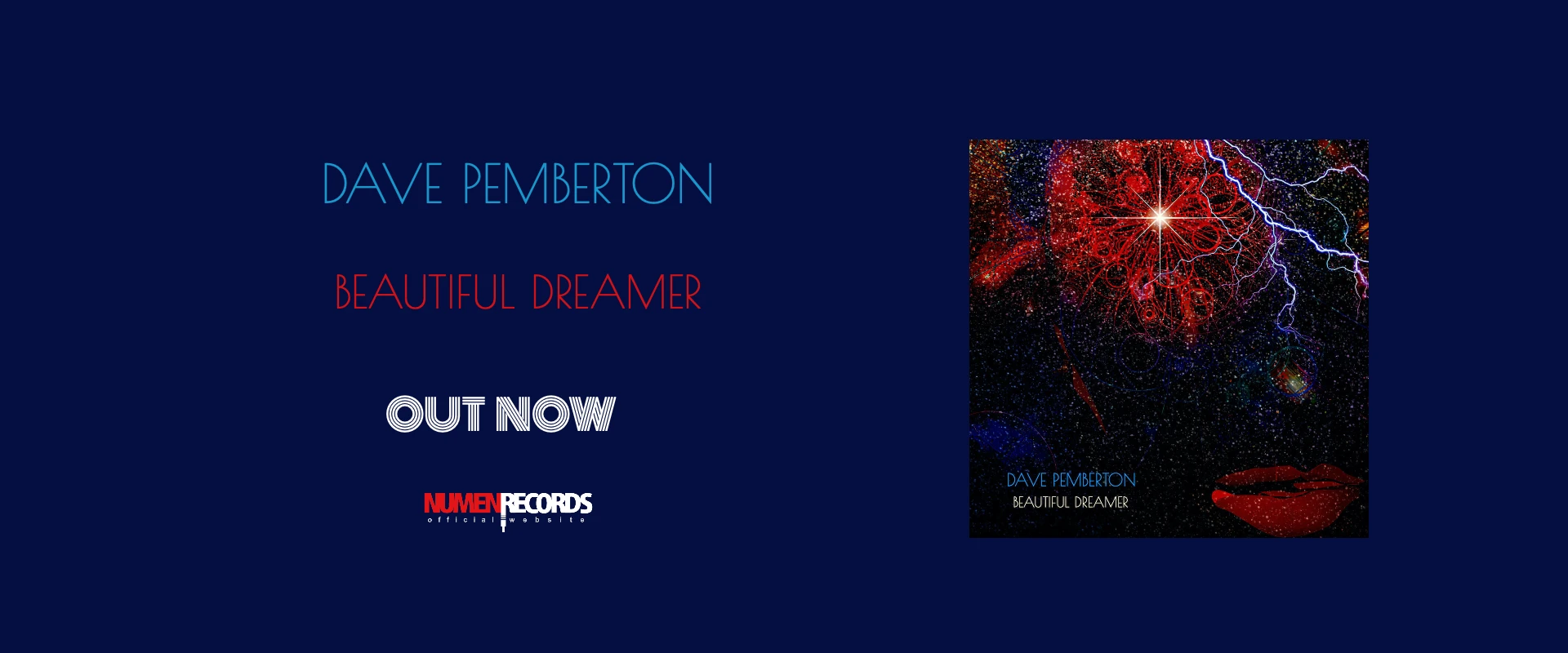Beautiful Dreamer is the new single from Groove Armada and Kinobe producer Dave Pemberton.